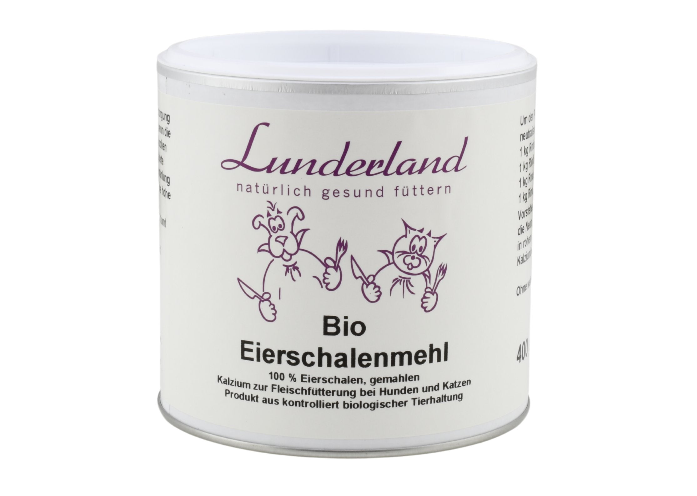 Lunderland Bio-Eierschalenmehl
