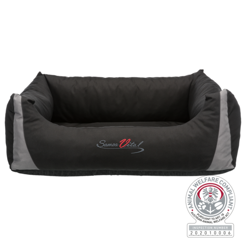 Bett Samoa Vital schwarz - 100 × 80 cm