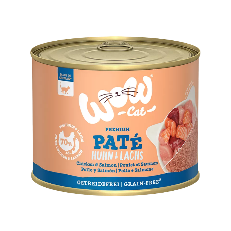 Wow Cat Dose Adult Huhn & Lachs 200g