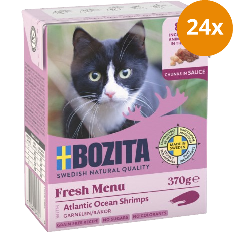 Bozita Häppchen in Soße Garnelen 370 g