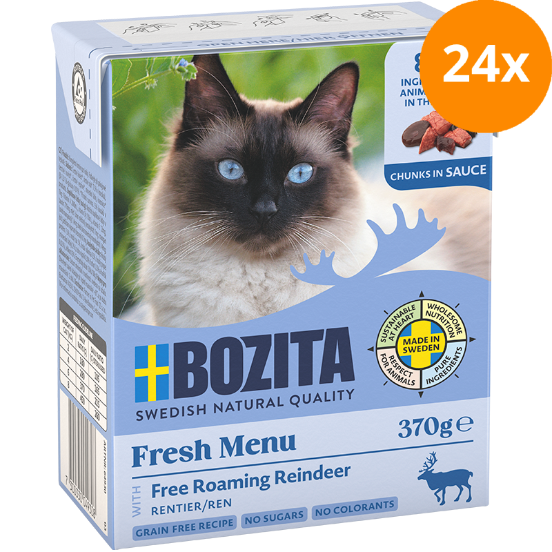 Bozita Häppchen in Soße Rentier 370 g