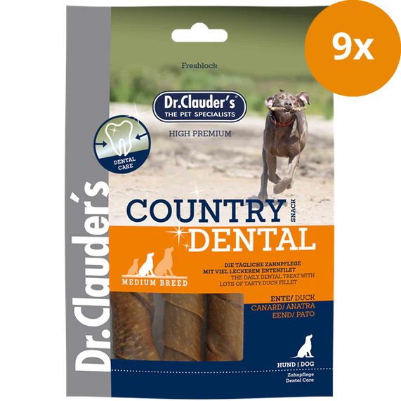 Dr.Clauder's Country Dental Snack Ente Medium 120 g