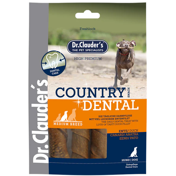 Dr.Clauder's Country Dental Snack Ente Medium 120 g