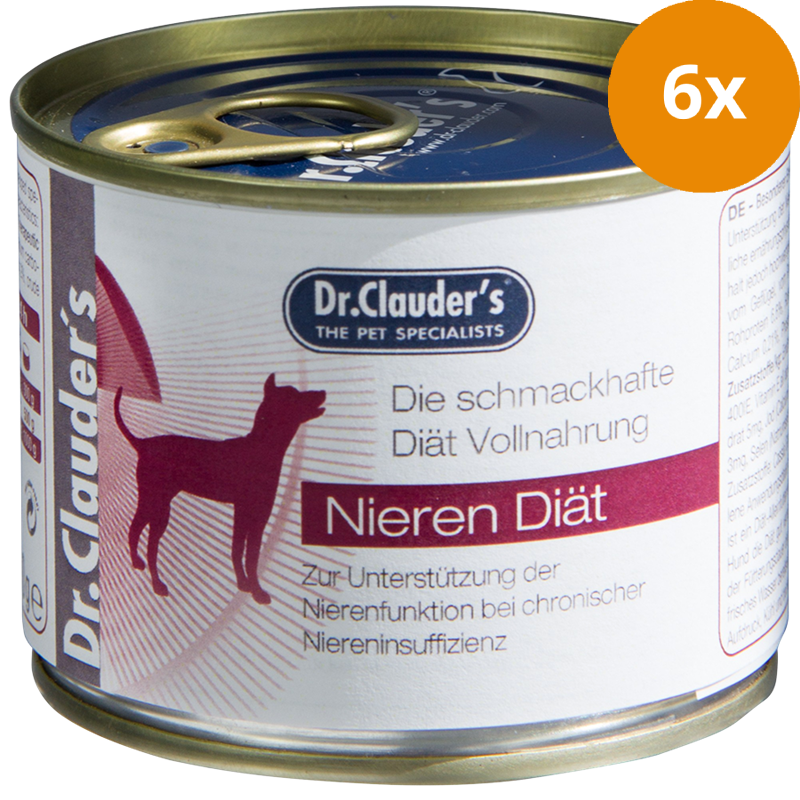 Dr.Clauder's Diät RSD Nierendiät - 6 x 200 g