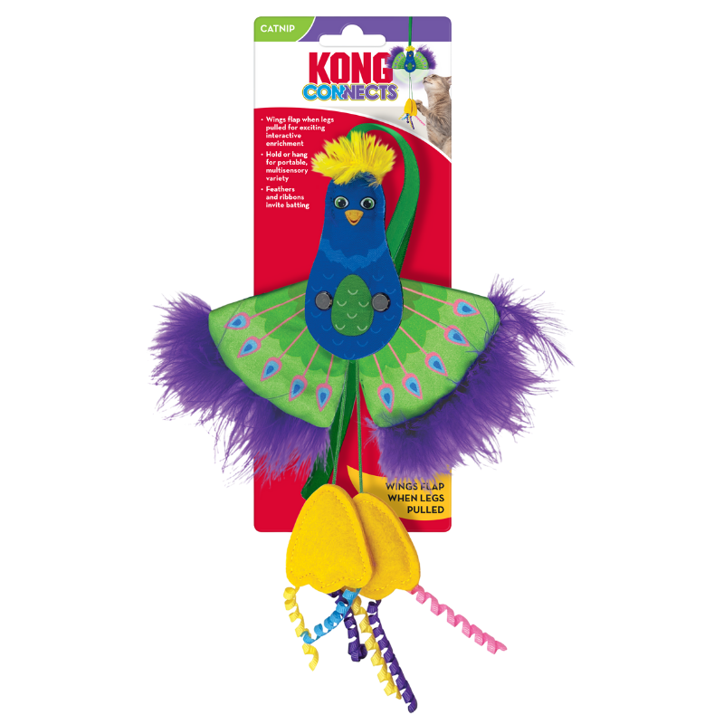 KONG Cat Connects Peacock