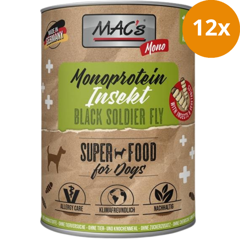 MAC's Dog Mono Insekten 750 g
