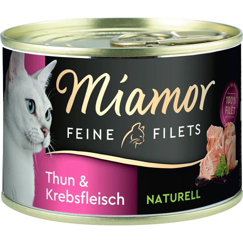 Miamor Feine Filets Naturelle Thunfisch & Krebsfleisch 156 g