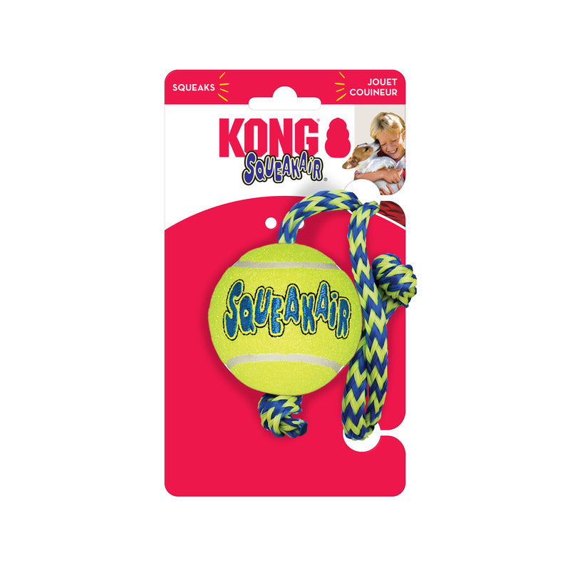 KONG SqueakAir Balls mit Seil