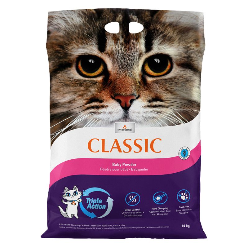 Extreme Classic Katzenstreu mit Babypuderduft 14kg