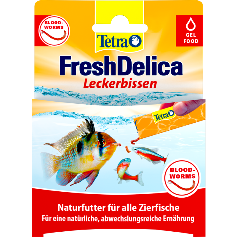 Tetra FreshDelica - Rote Mückenlarven