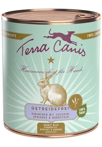 Menü Sensitive - getreidefrei - 800 g - Kaninchen mit Zucchini, Aprikose