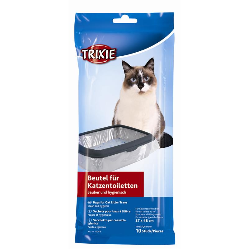 Trixie Katzentoilettenbeutel bis 37 × 48 cm, 10 St.