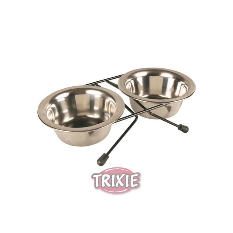 Trixie Eat on Feet Napf Set 2 × 0,2 l  10 cm