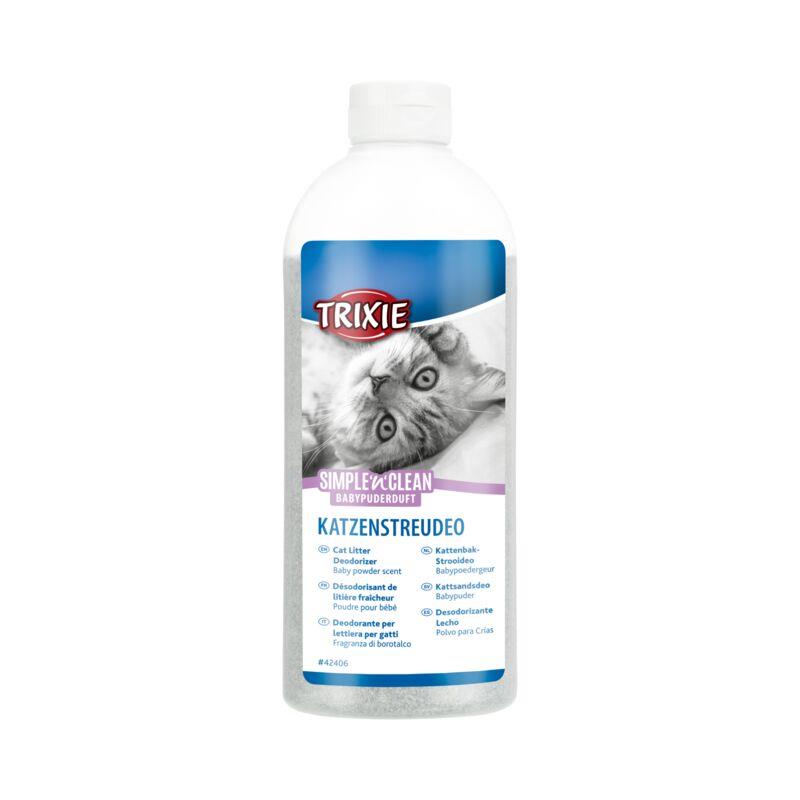 Trixie Fresh'n'Easy Katzenstreudeo Babypuderduft 750 g