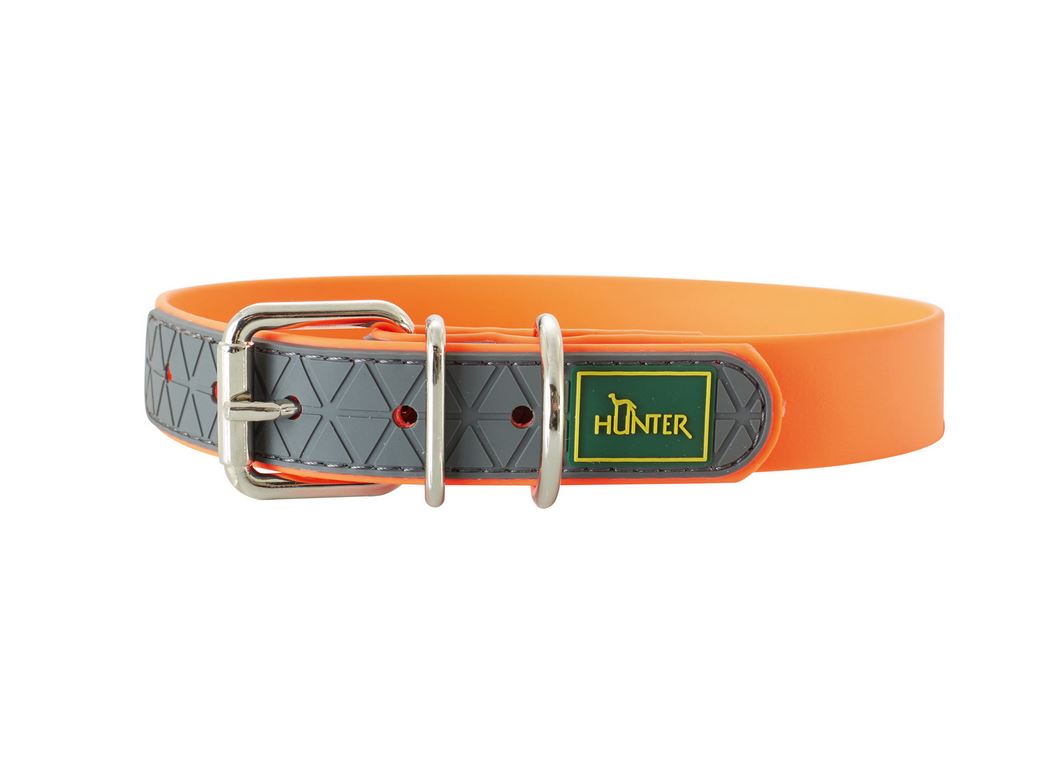 Hunter Halsband Convenience 45 neonorange 33 - 41cm/20mm