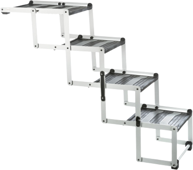 4-stufige Falttreppe - 37 cm / bis zu 70 cm