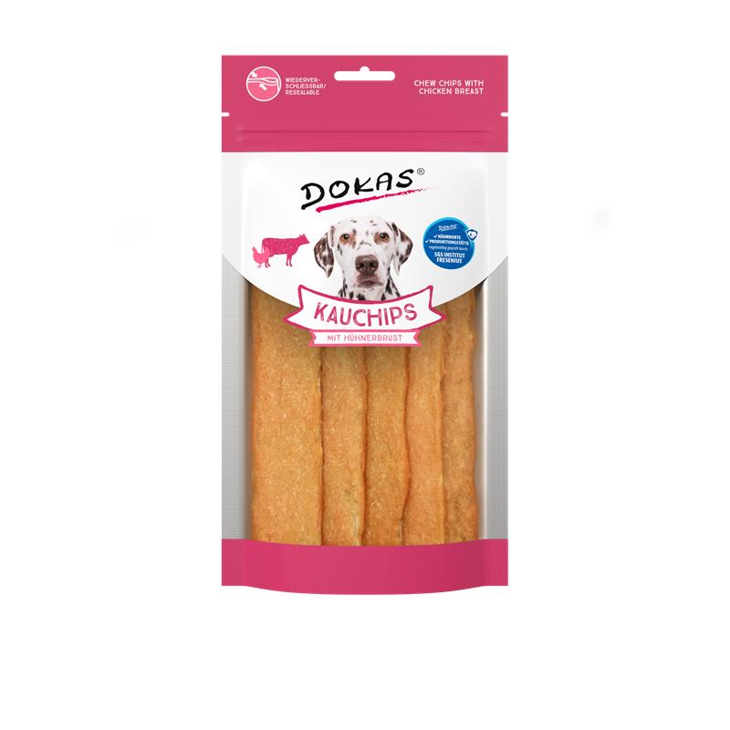 Dokas Dog Kauchips Hühnerbrust 175 g