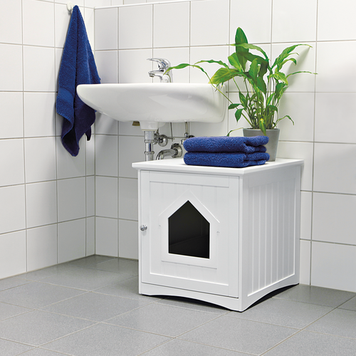 Katzenhaus für Katzentoilette - 49 × 51 × 51 cm