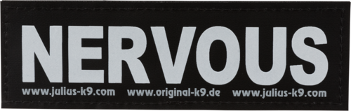 Klettsticker 16 x 5 cm - Nervous