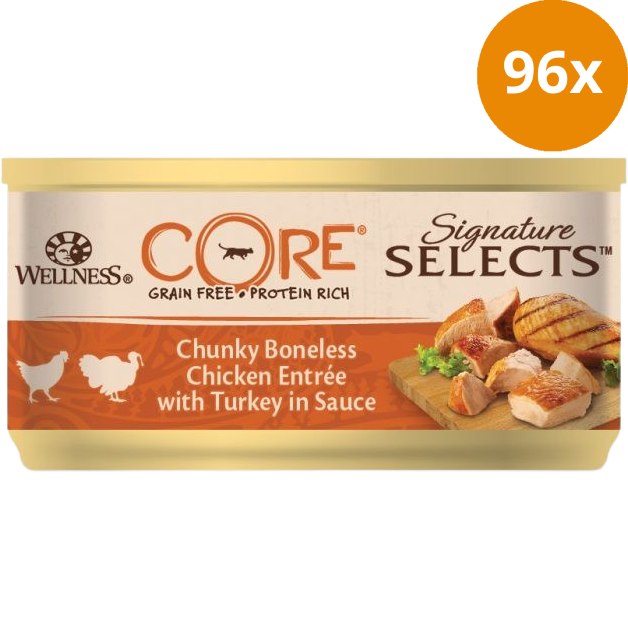 Wellness CORE Chunky Huhn & Truthahn 79 g