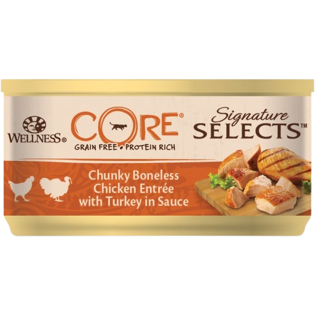 Wellness CORE Chunky Huhn & Truthahn 79 g