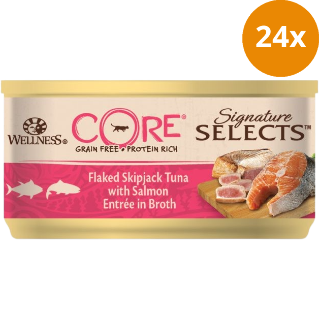 Wellness CORE Flakes Thunfisch & Lachs 79 g