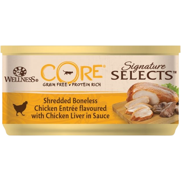 Wellness CORE Shredded Huhn & Leber 79 g