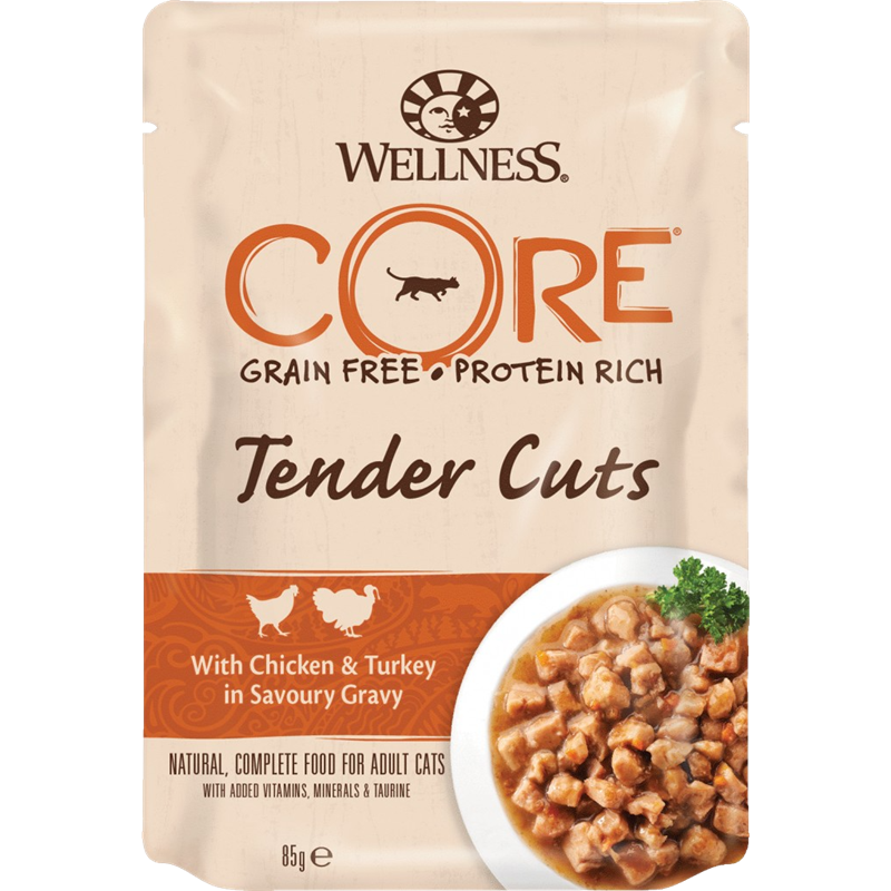 Tender Cuts 85 g - Huhn & Truthahn in Sauce