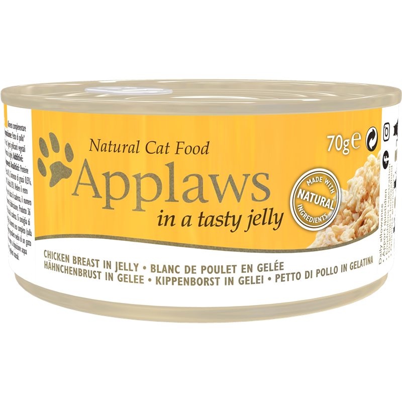 Natural Cat Tins - 70 g - Huhn in Gelee