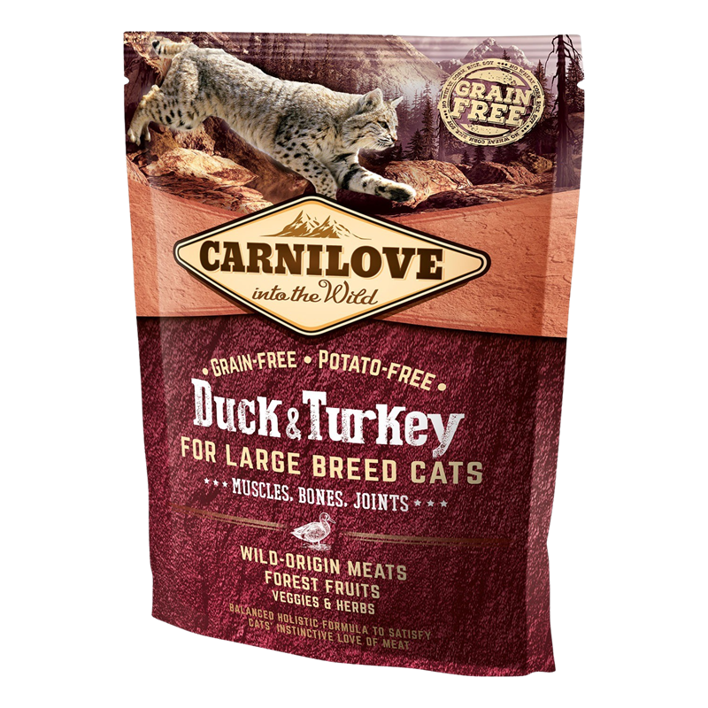 Cat Adult Large Duck & Turkey - 400 g