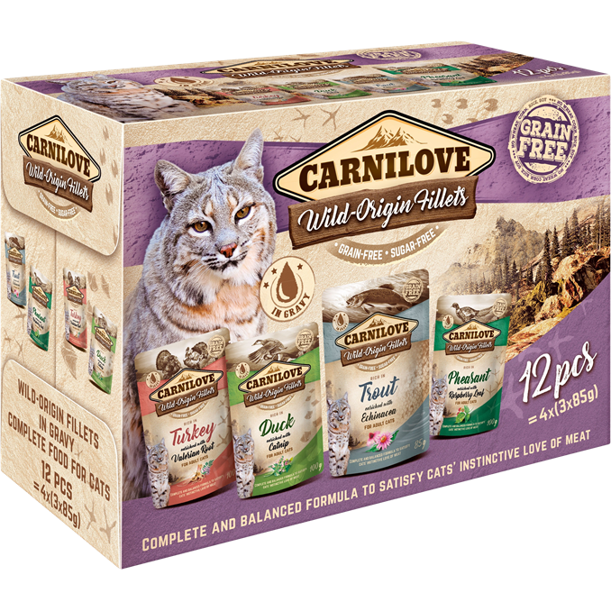 Cat Pouch - 12 x 85 g - Ragout Multipack