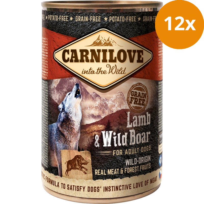 Carnilove Dose Adult Lamb & Wild Boar 400 g