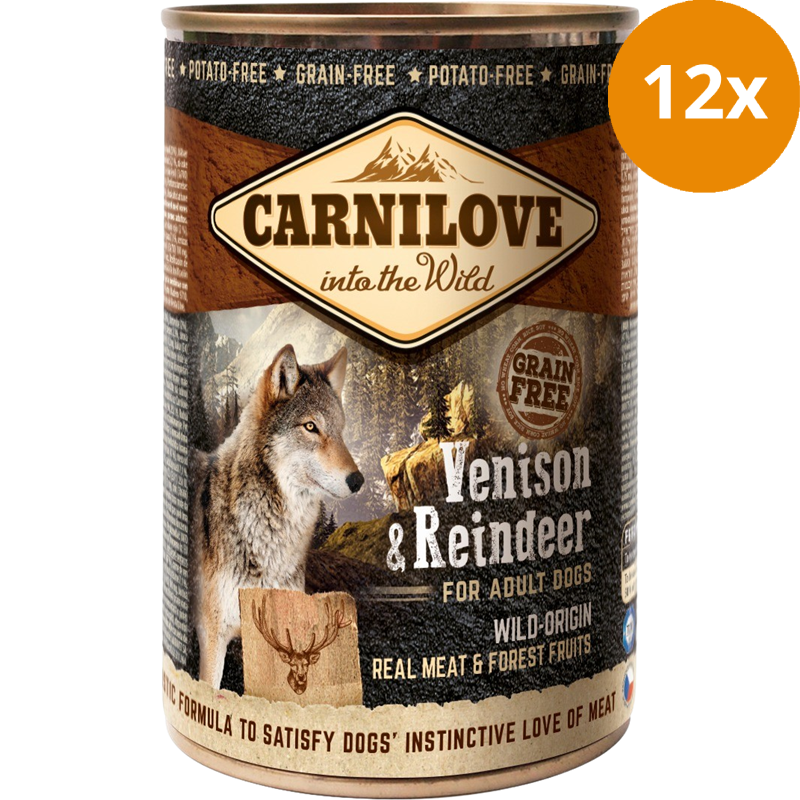 Carnilove Dose Adult Venison & Reindeer 400 g