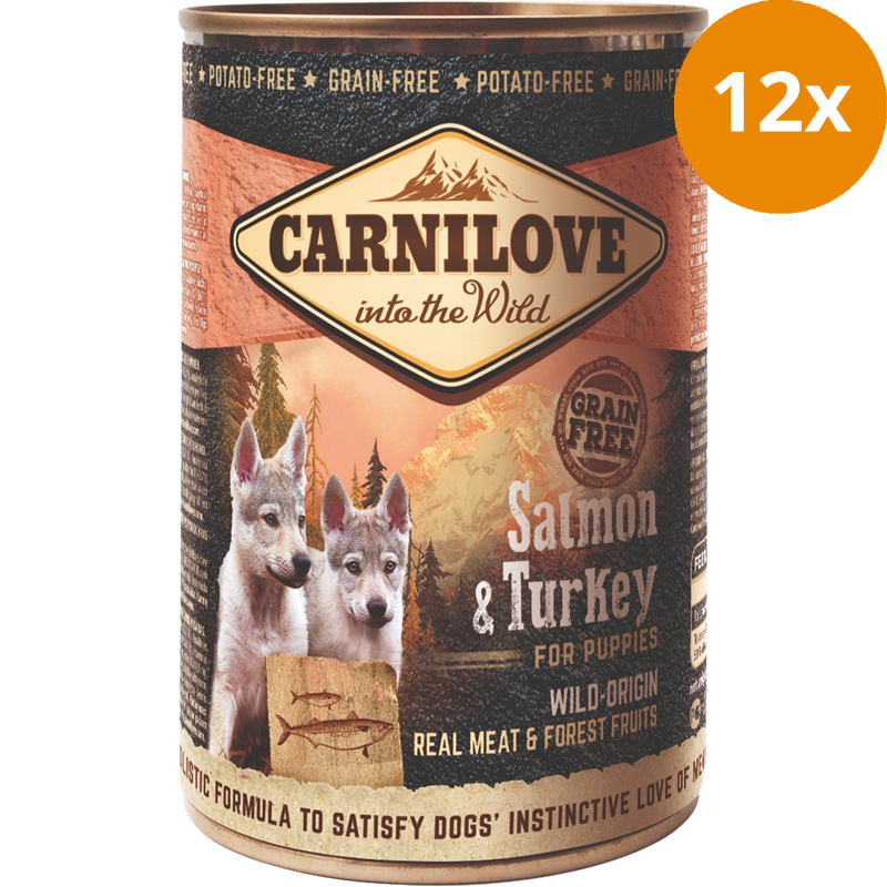 Carnilove Dose Puppy Salmon & Turkey 400 g