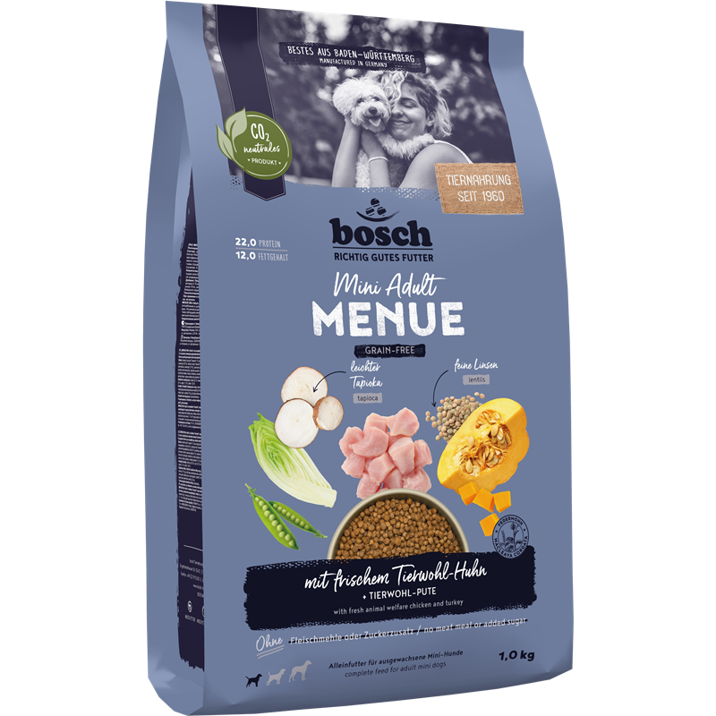 HPC MENUE Mini Adult Tierwohl-Huhn - 1 kg