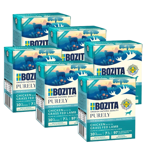 Bozita Purely Paté mit Lamm 370 g Tetra