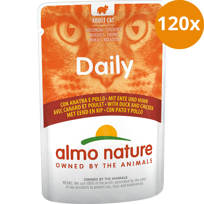 Almo Nature P.B. Daily Menu Ente & Huhn 70 g