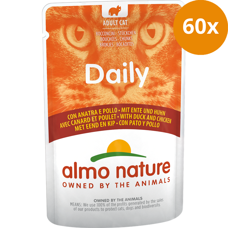 Almo Nature P.B. Daily Menu Ente & Huhn 70 g