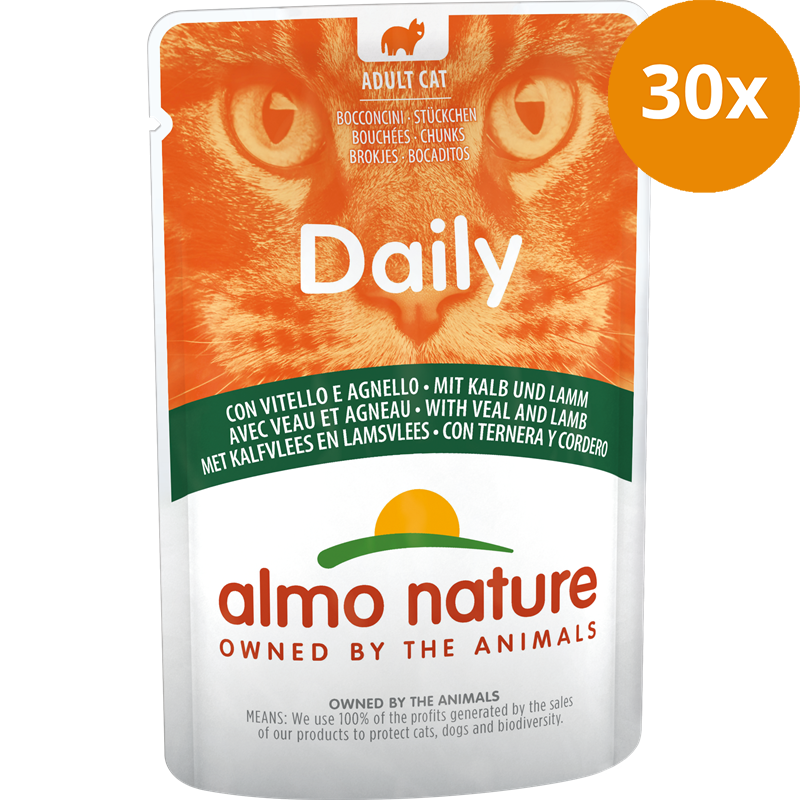 Almo Nature P.B. Daily Menu Kalb & Lamm 70 g