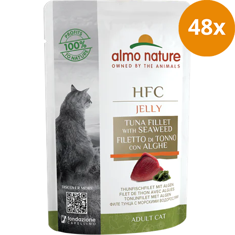 Almo Nature P.B. Natural Jelly Thunfisch & Algen 55 g