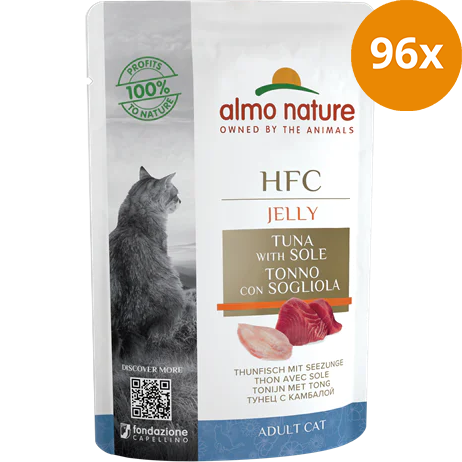 Almo Nature P.B. Natural Jelly Thunfisch & Seezunge 55 g