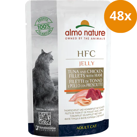 Almo Nature P.B. Natural Jelly Thunfisch & Hühnerfilet 55 g