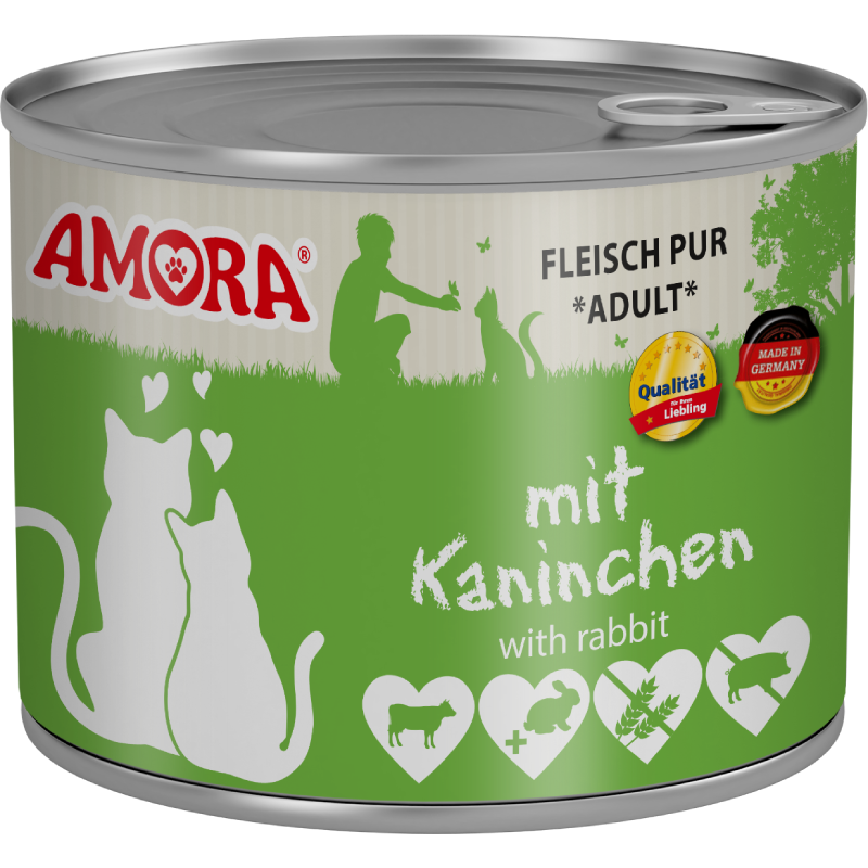 AMORA Fleisch Pur Adult Kaninchen 200 g