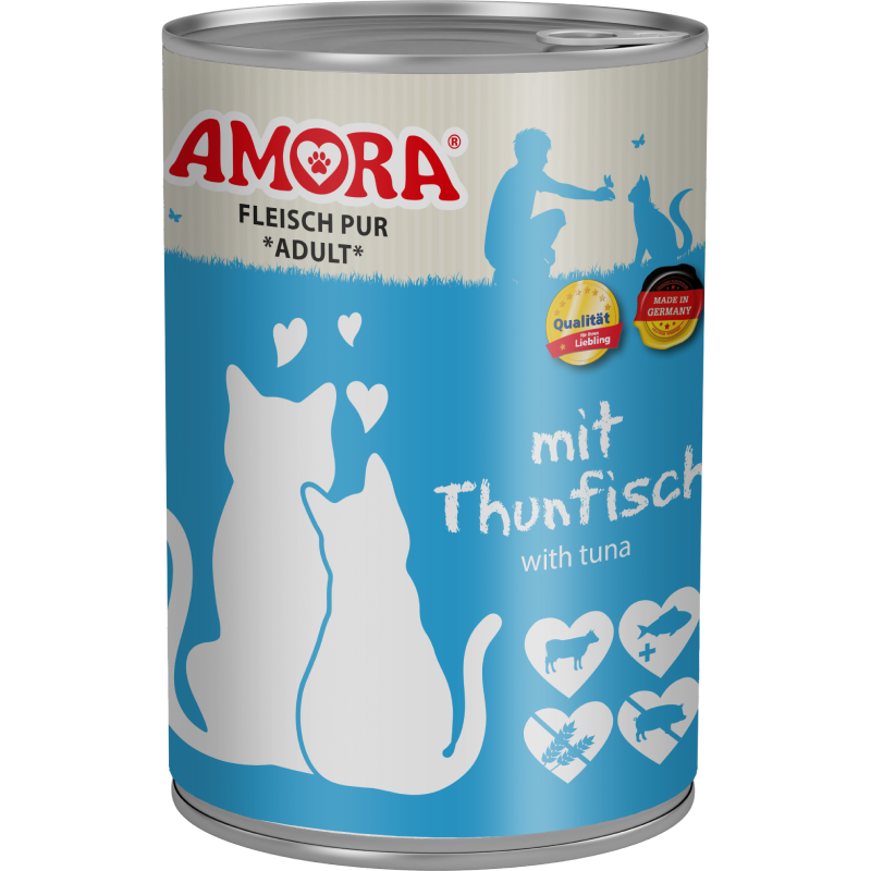 AMORA Fleisch Pur Thunfisch 400 g