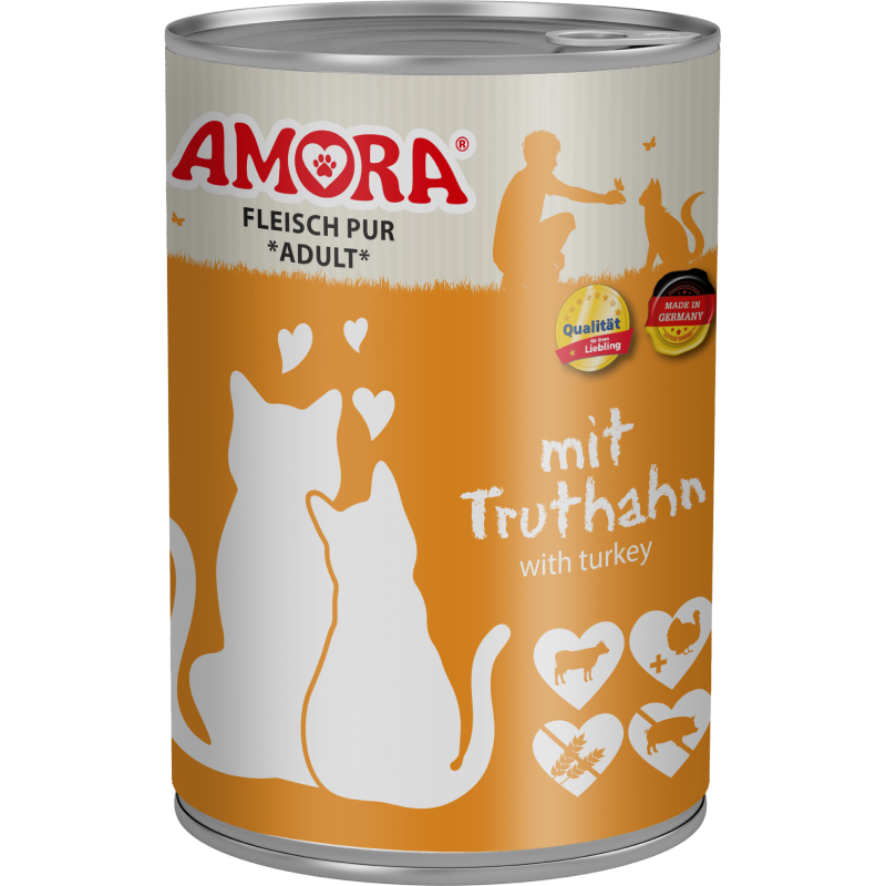 AMORA Fleisch Pur Truthahn 400 g