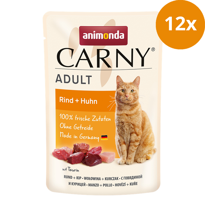 animonda Carny Adult Rind & Huhn 85 g