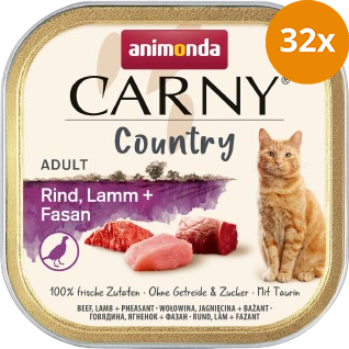 animonda Carny Country Rind, Lamm & Fasan 100 g