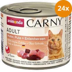 animonda Carny Huhn, Pute + Entenherzen 200 g