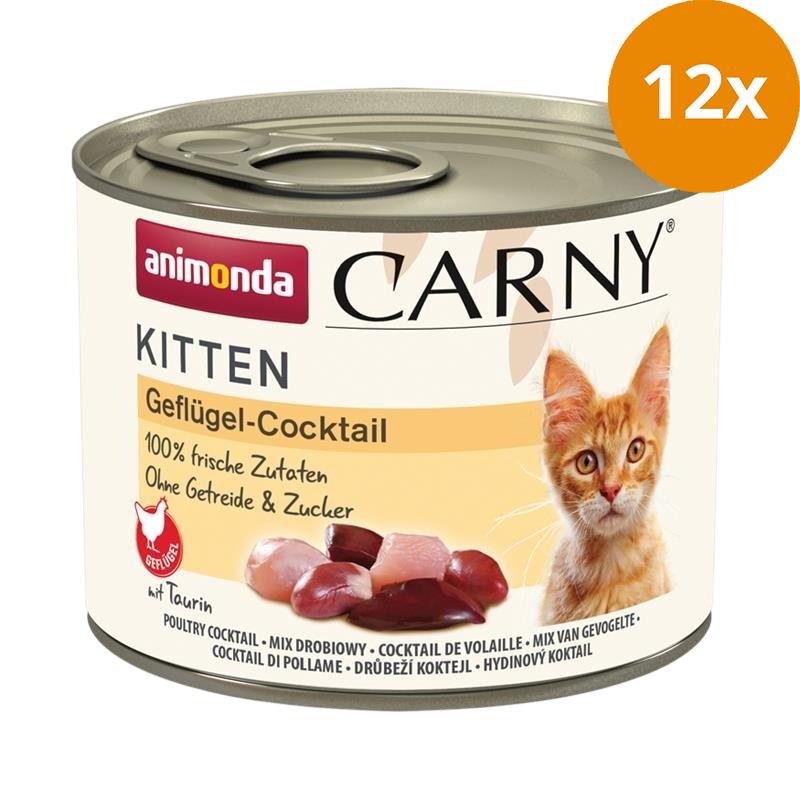 animonda Carny Kitten Geflügel-Cocktail 200 g