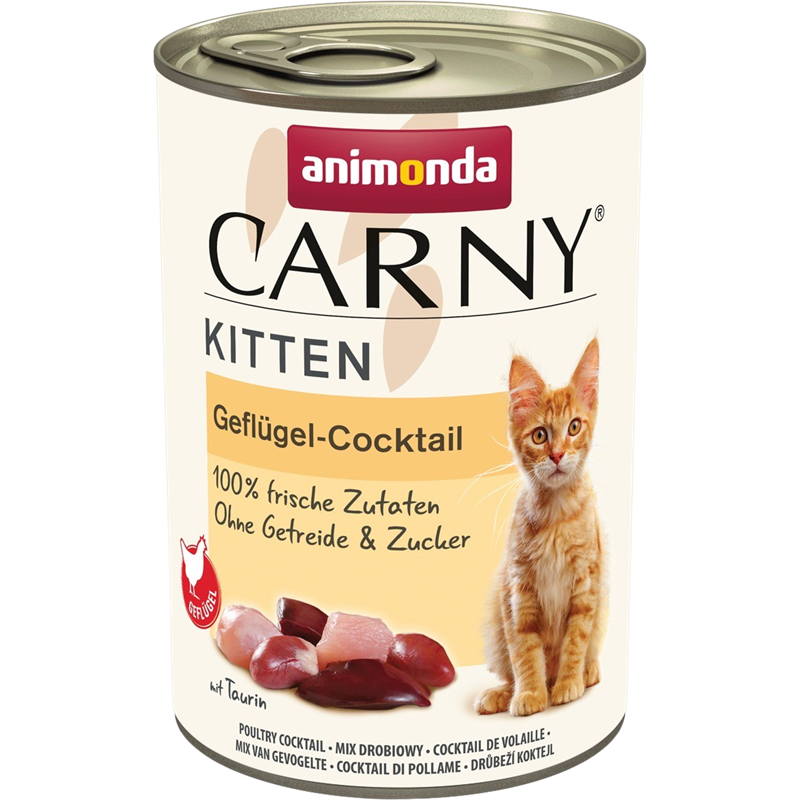 animonda Dose Carny Kitten Geflügel Cocktail 400 g